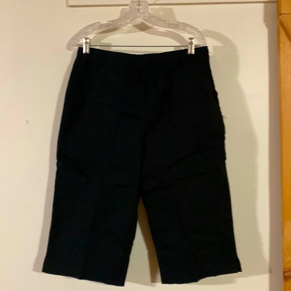 Wide leg capris